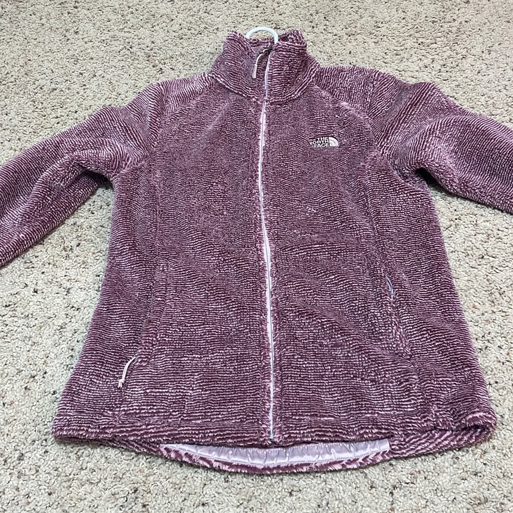 North face pink/purple jacket
